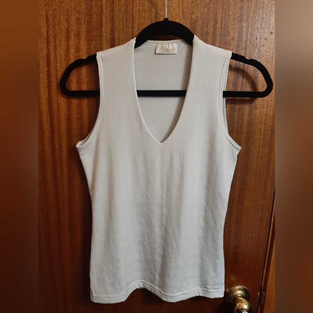 (2/$15) Pariscope Grey Tank Top